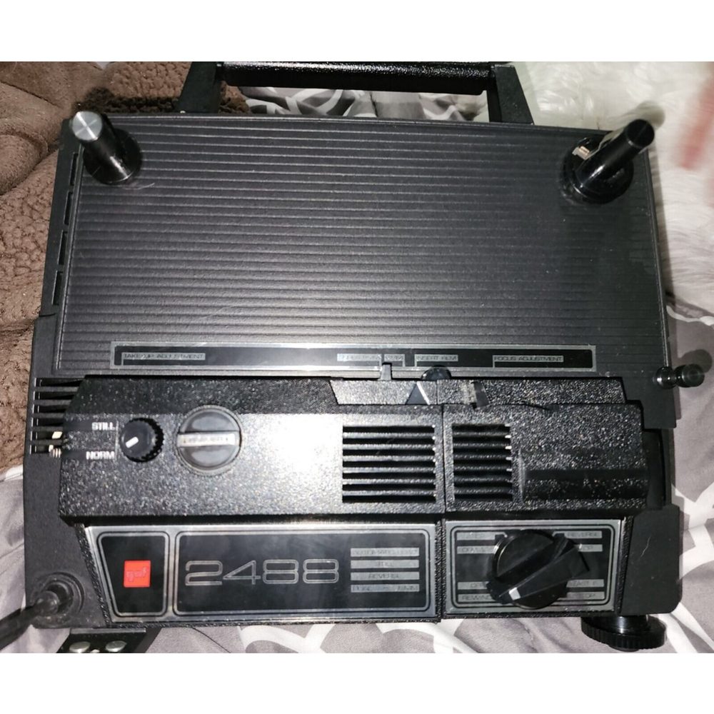 Vintage GAF 2488 6251-102 Dual 8 Automatic movie projector